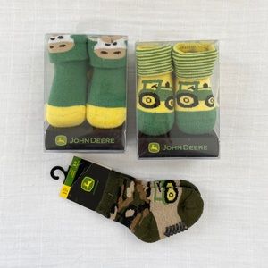 John Deere socks & booties NWT